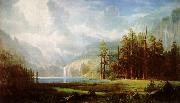 Albert Bierstadt Grandeur of the Rockies oil painting reproduction